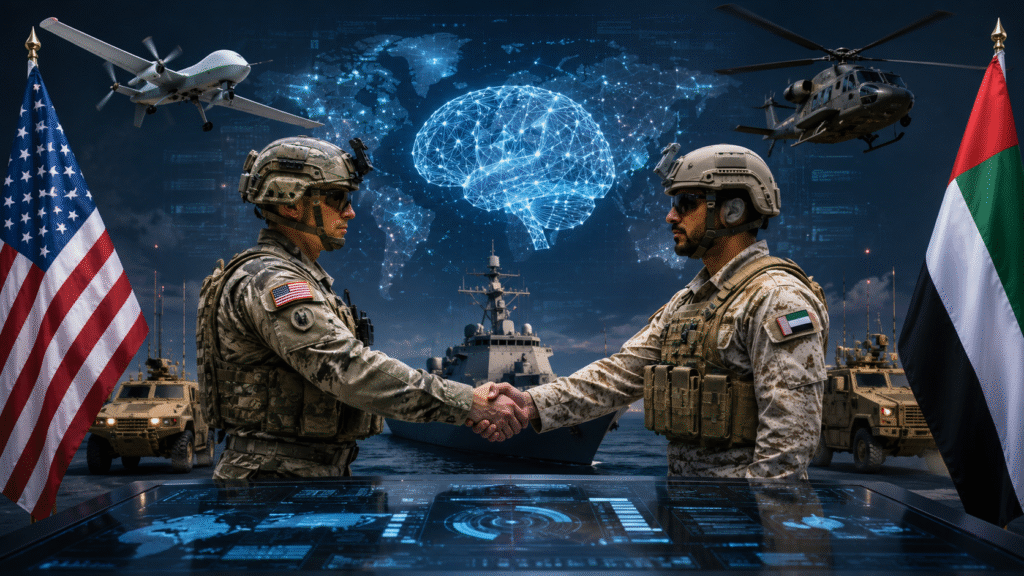 US-UAE मिलकर विकसित करेंगे सैन्य AI, CENTCOM ने बनाई पहली संयुक्त टास्क फोर्स 'Task Force Talon Synapse'