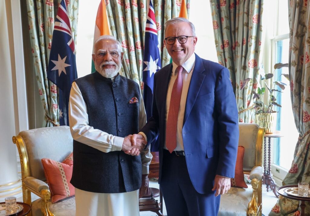 India-Australia ने रक्षा और सुरक्षा सहयोग पर संयुक्त घोषणा पत्र जारी किया, समुद्री सुरक्षा और साइबर सहयोग को मिलेगा नया बल