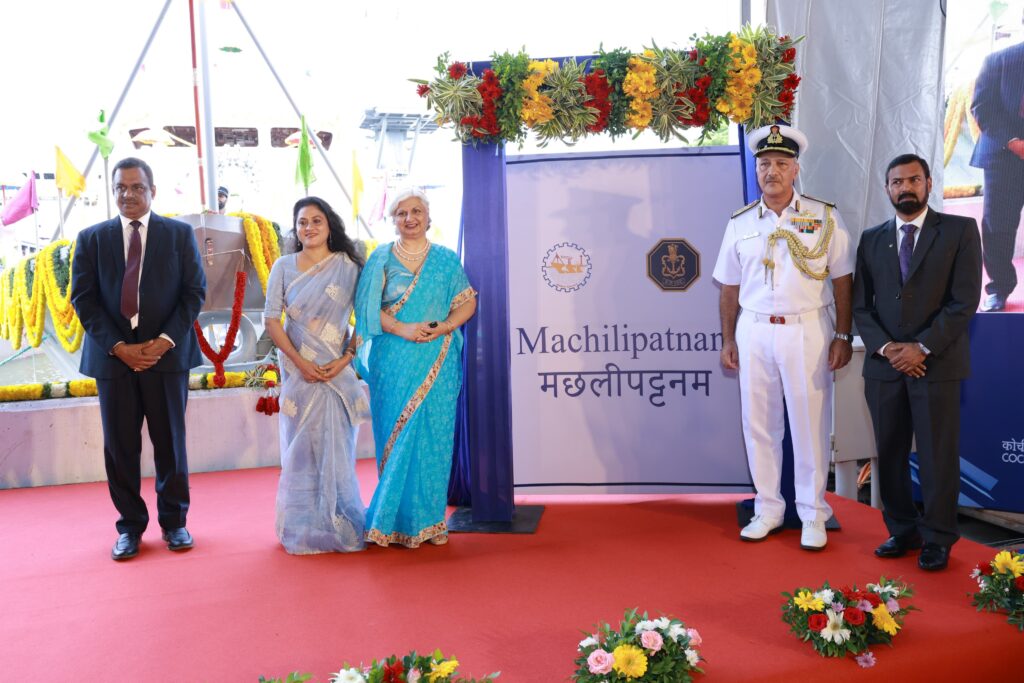 Indian Navy का नया ASW युद्धपोत 'मछलीपट्टनम' लॉन्च, 80% से अधिक स्वदेशी तकनीक से तैयार