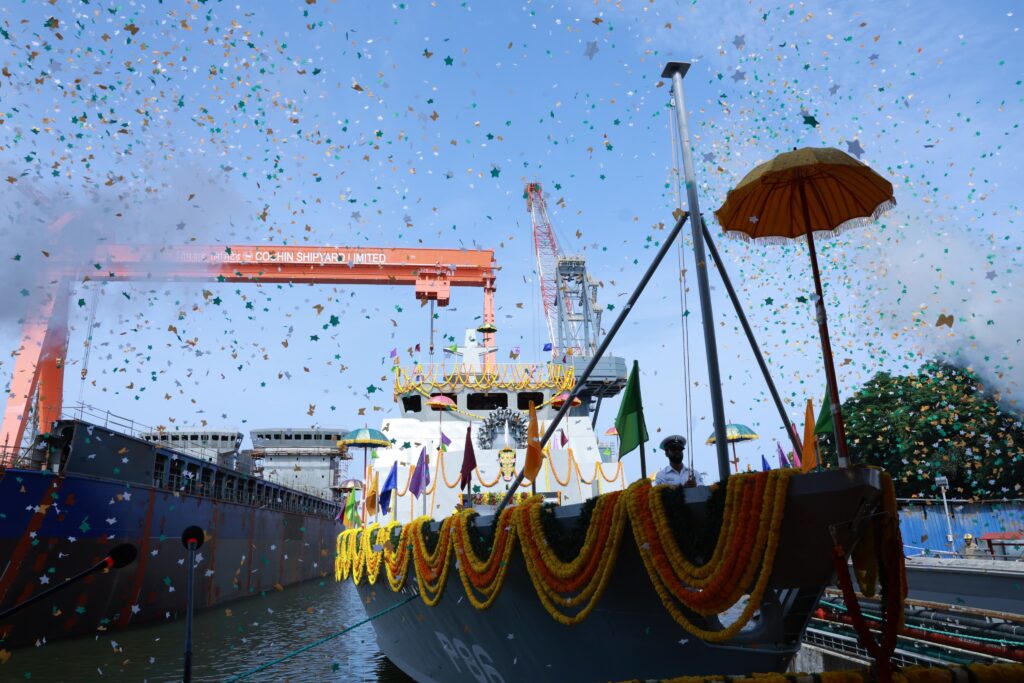 Indian Navy का नया ASW युद्धपोत 'मछलीपट्टनम' लॉन्च, 80% से अधिक स्वदेशी तकनीक से तैयार