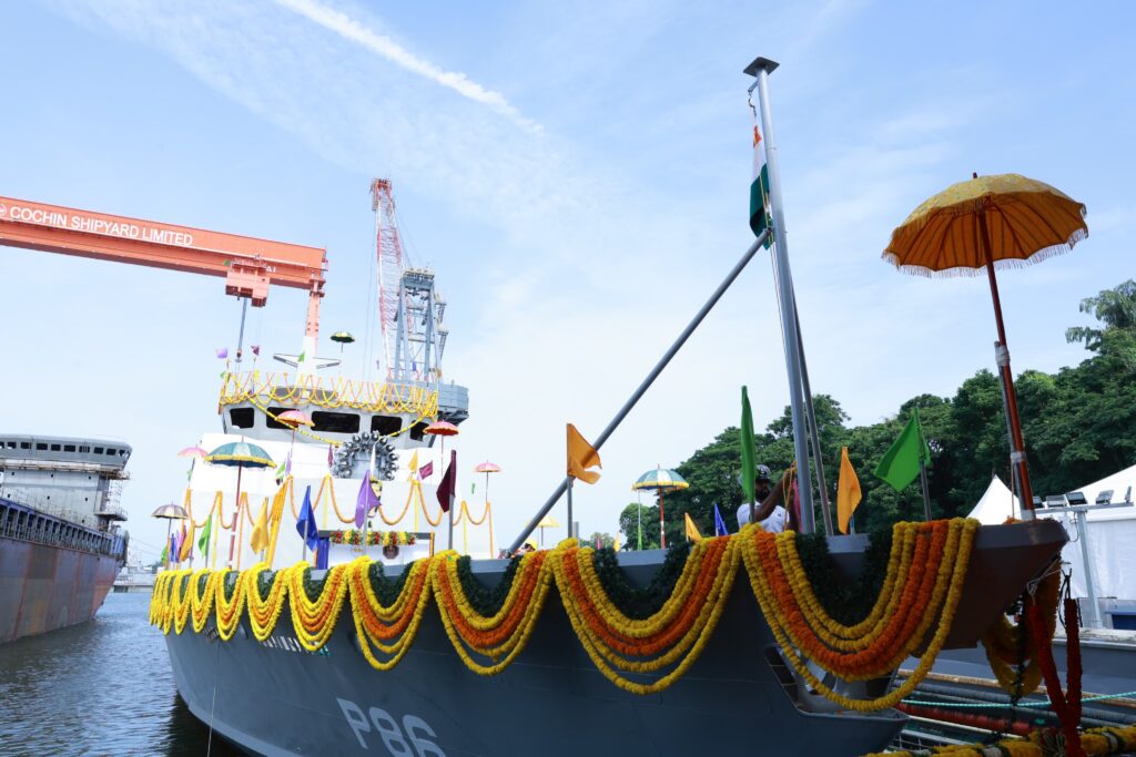 Indian Navy का नया ASW युद्धपोत 'मछलीपट्टनम' लॉन्च, 80% से अधिक स्वदेशी तकनीक से तैयार