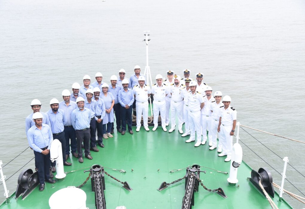 Goa Shipyard Limited ने तटरक्षक बल को सौंपा ICGS Ajit , 27 नॉट से अधिक रफ्तार और 1,500 नॉटिकल मील की रेंज