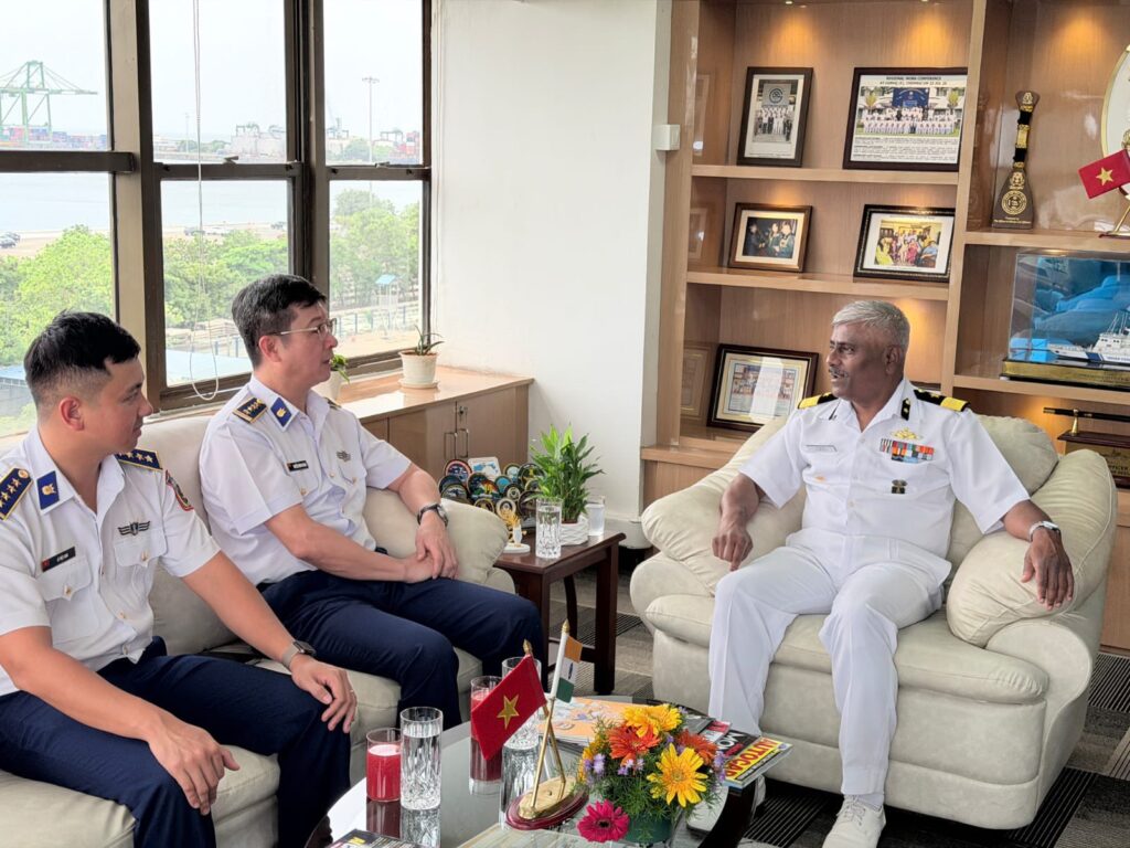 चेन्नई में Indian Coast Guard (ICG)-Vietnam Coast Guard (VCG) तटरक्षक बलों की सातवीं उच्च स्तरीय बैठक हुई आयोजित