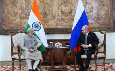 SCO समिट में पीएम Narendra Modi और Vladimir Putin की बैठक, भारत-रूस साझेदारी के अहम क्षेत्रों पर हुई व्यापक चर्चा