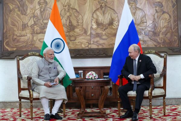 SCO समिट में पीएम Narendra Modi और Vladimir Putin की बैठक, भारत-रूस साझेदारी के अहम क्षेत्रों पर हुई व्यापक चर्चा
