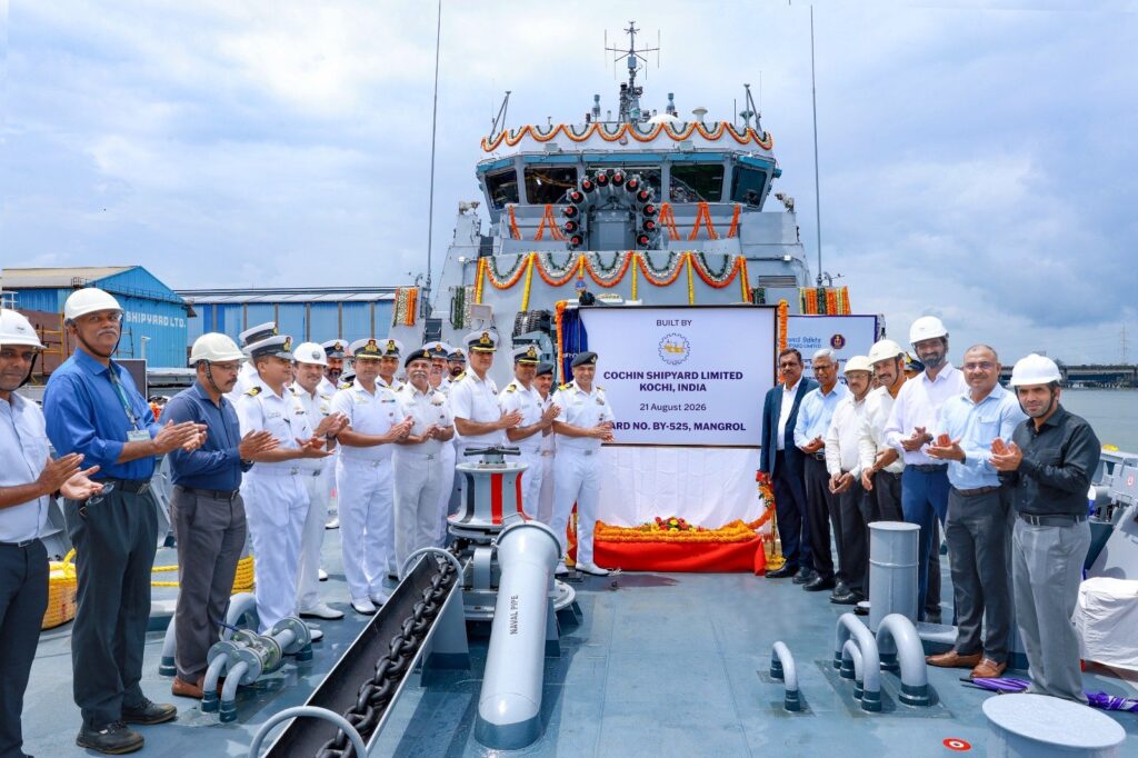 Indian Navy को मिला तीसरा ASW SWC ‘मंगरोल’, तटीय इलाकों में बढ़ेगी पनडुब्बी रोधी क्षमता