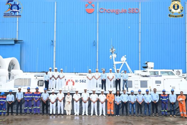 Indian Coast Guard में शामिल हुआ दूसरा स्वदेशी ACV H-562
