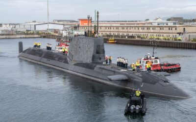 Royal Navy की नई परमाणु पनडुब्बी HMS Agamemnon पहली बार समुद्र में उतरी, Sea Trials शुरू