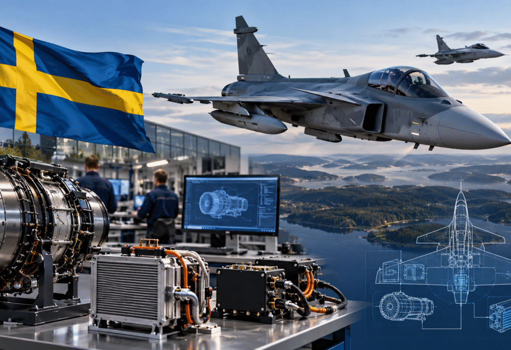 Sweden के भविष्य के लड़ाकू विमान सिस्टम के लिए GKN Aerospace को 390 मिलियन क्रोना का कॉन्ट्रैक्ट