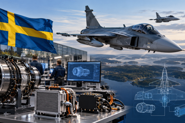 Sweden के भविष्य के लड़ाकू विमान सिस्टम के लिए GKN Aerospace को 390 मिलियन क्रोना का कॉन्ट्रैक्ट