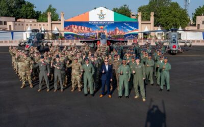 अमेरिका के 6 F-35 लड़ाकू विमान पहली बार तरंग शक्ति अभ्यास में शामिल होने पहुंचे जोधपुर
