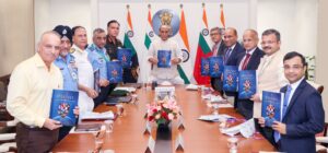रक्षा कूटनीति पर Rajnath Singh ने ‘रक्षा’ दस्तावेज किया लॉन्च, अगले 10 साल की रणनीति का रोडमैप जारी