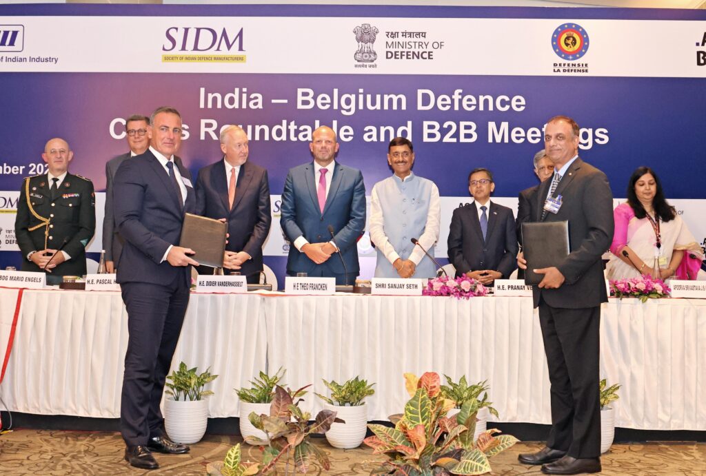 India-Belgium रक्षा साझेदारी को नई ताकत, AI, ड्रोन और हथियार प्रणालियों में मिलकर काम करेंगे दोनों देश