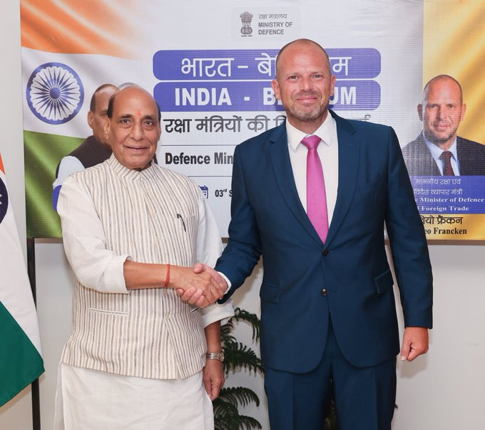 India-Belgium रक्षा साझेदारी को नई ताकत, AI, ड्रोन और हथियार प्रणालियों में मिलकर काम करेंगे दोनों देश