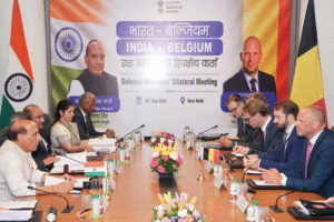 India-Belgium रक्षा साझेदारी को नई ताकत, AI, ड्रोन और हथियार प्रणालियों में मिलकर काम करेंगे दोनों देश