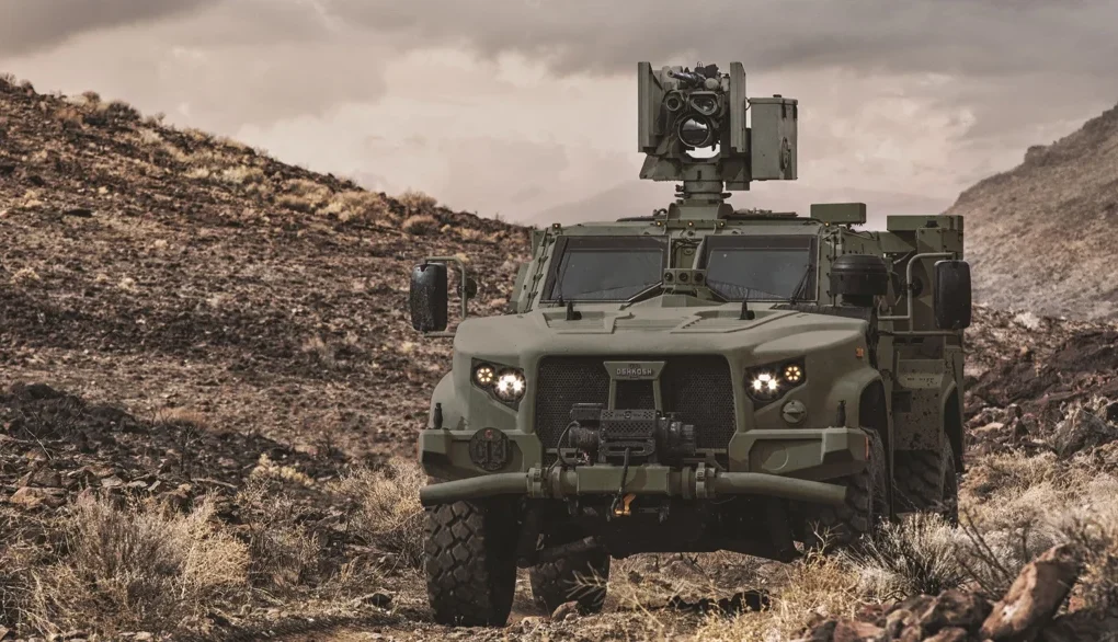 Netherlands को मिलेगा KONGSBERG का PROTECTOR CUAS, Oshkosh JLTV पर तैनात होगा काउंटर-ड्रोन सिस्टम