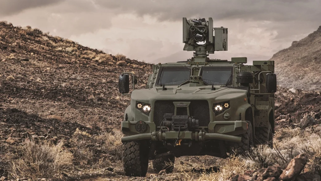 Netherlands को मिलेगा KONGSBERG का PROTECTOR CUAS, Oshkosh JLTV पर तैनात होगा काउंटर-ड्रोन सिस्टम