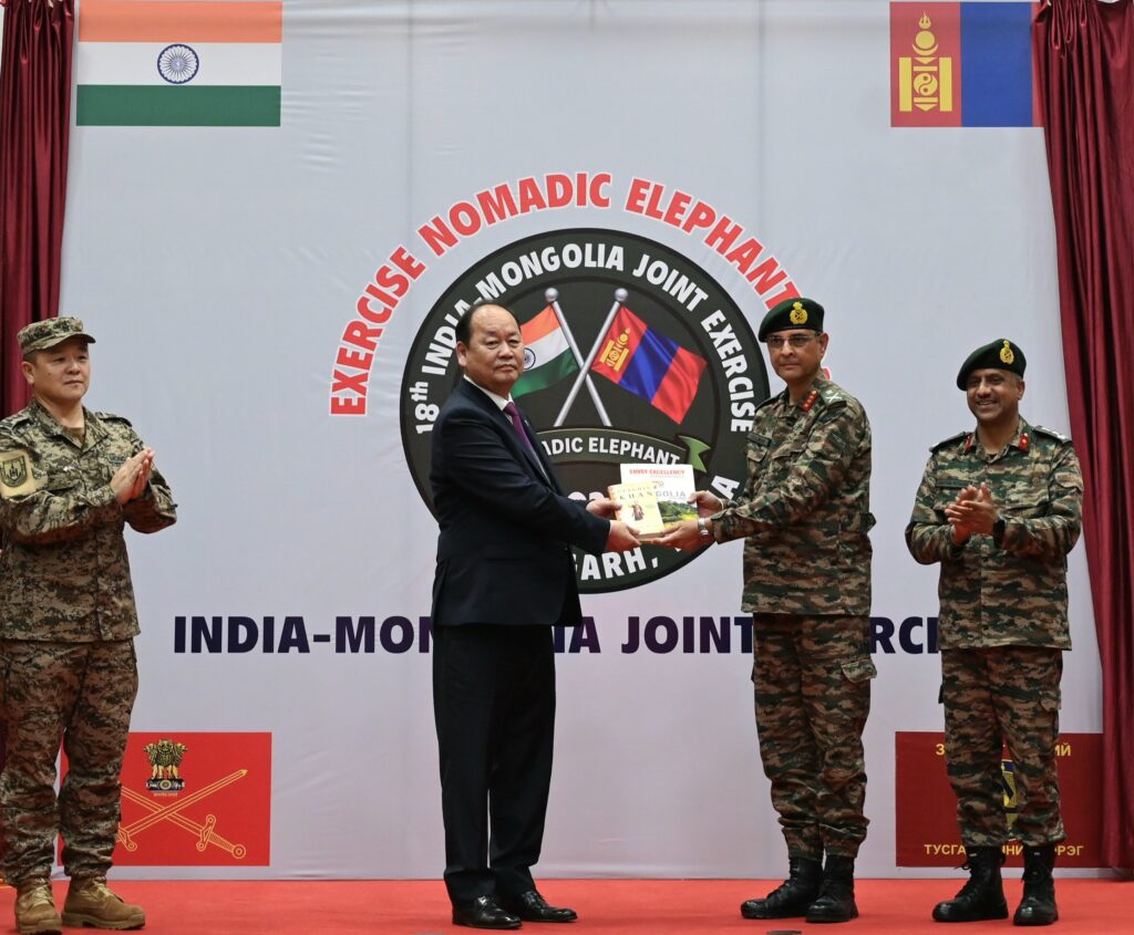 India-Mongolia सैन्य अभ्यास ‘Nomadic Elephant 2026’ पिथौरागढ़ में शुरू, 90 जवान ले रहे हिस्सा