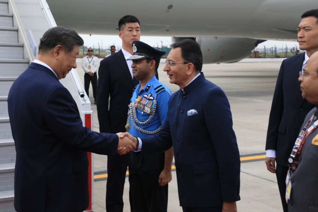 18वें BRICS शिखर सम्मेलन के लिए नई दिल्ली पहुंचे चीन के राष्ट्रपति Xi Jinping, जितिन प्रसाद ने किया स्वागत 