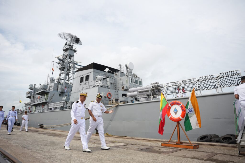 श्री विजयपुरम में BIMSTEC के पहले समुद्री सुरक्षा अभ्यास के लिए पहुंचे श्रीलंका और म्यांमार के युद्धपोत
