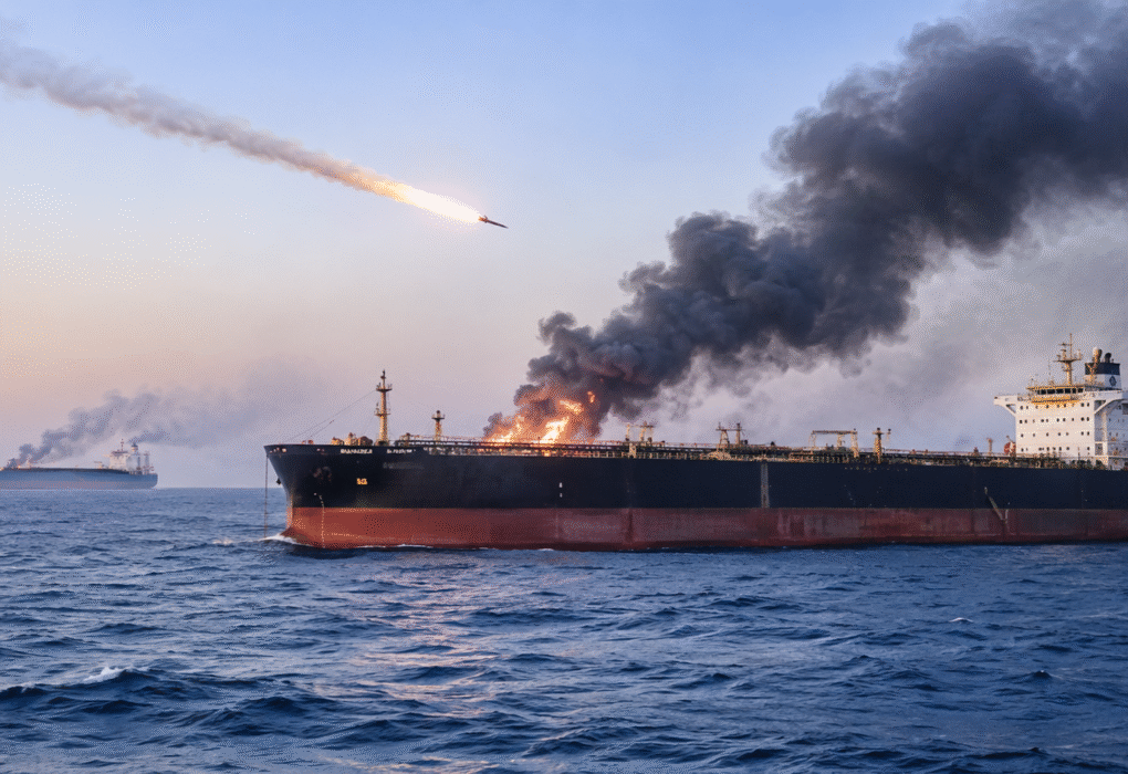 Strait of Hormuz में 2 तेल टैंकरों पर प्रोजेक्टाइल से हमला, सभी 29 भारतीय नाविक सुरक्षित