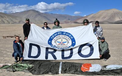 DRDO ने 16,000 फीट की ऊंचाई से स्वदेशी AHAP पैराशूट सिस्टम का सफल लाइव जंप परीक्षण किया
