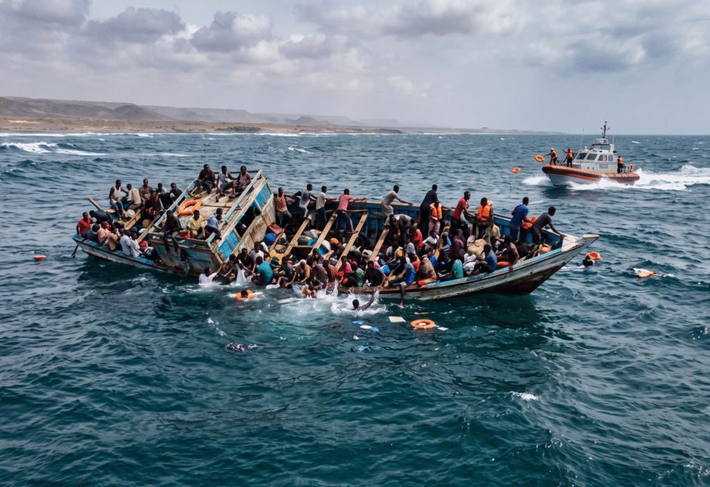Djibouti के तट पर नाव पलटने से 139 प्रवासियों की मौत, 84 लापता