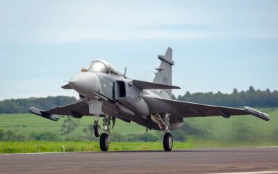 ब्राजील में Embraer द्वारा निर्मित पहले Gripen E ने भरी पहली उड़ान