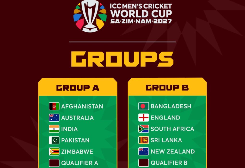 ICC Cricket World Cup 2027 का शेड्यूल जारी, 7 अक्टूबर को ऑस्ट्रेलिया से भिड़ेगा भारत; 10 अक्टूबर को पाकिस्तान से मुकाबला