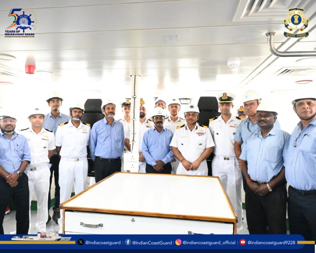 Indian Coast Guard में शामिल हुआ स्वदेशी फास्ट पेट्रोल वेसल ICGS Aparajit, 27 नॉट से अधिक होगी रफ्तार