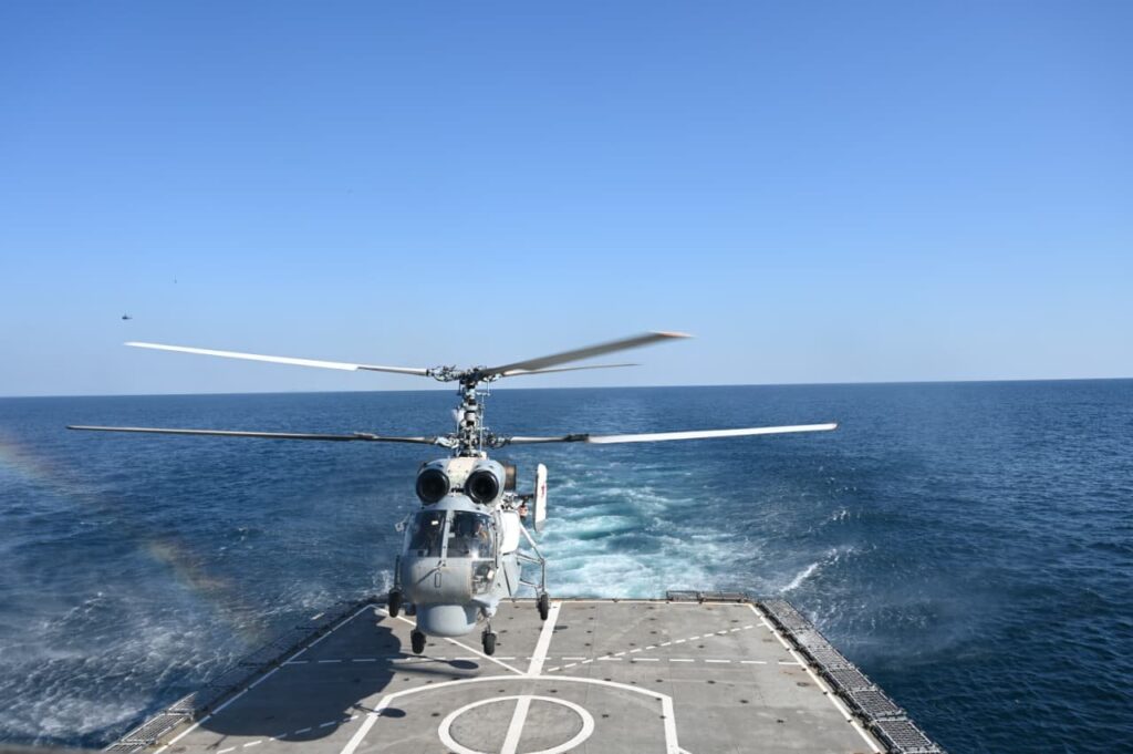 भारत-रूस नौसैनिक अभ्यास Indra 2026 का हुआ समापन, INS सह्याद्रि व्लादिवोस्तोक से रवाना