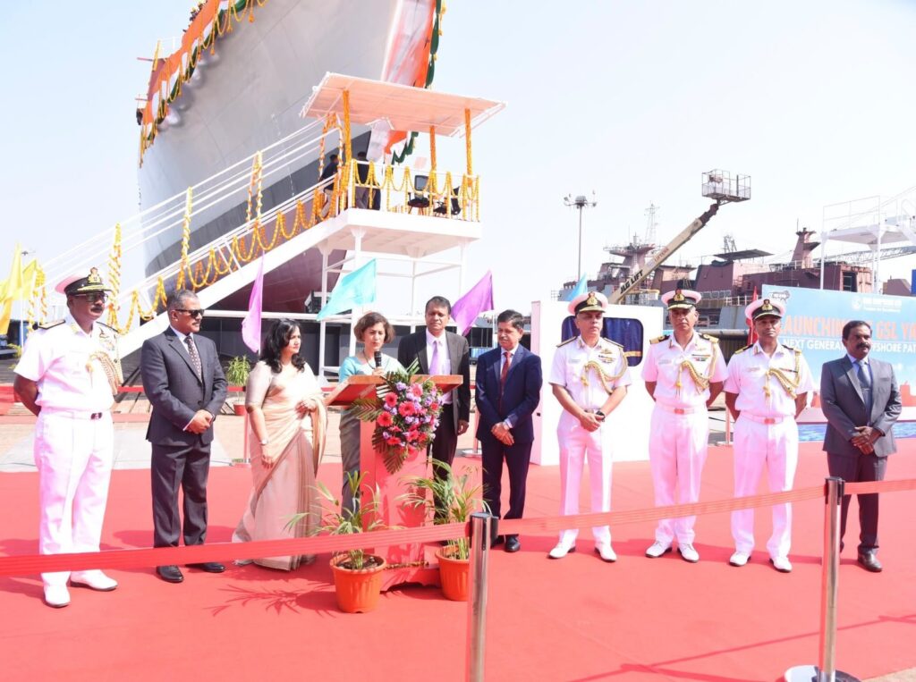 Indian Navy के लिए गोवा में NGOPV ‘SRISHTI’ का जलावतरण, समुद्री निगरानी और तटीय सुरक्षा को मिलेगी मजबूती