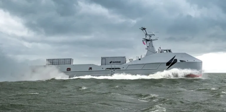 US Navy के लिए Saronic बनाएगी 180 फीट लंबा Marauder Autonomous Ship