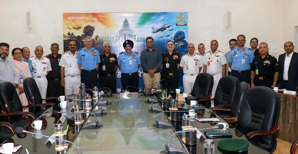 भारतीय सेना, नौसेना और वायुसेना में AI के इस्तेमाल के लिए HQ IDS और Sarvam AI के बीच समझौता