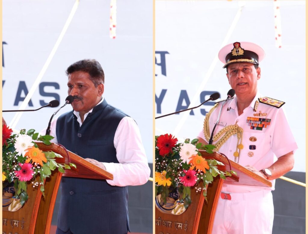 GRSE ने लॉन्च किया तीसरा NGOPV युद्धपोत ‘Shreyas’, पांच महीने से कम समय में 3 जहाज लॉन्च