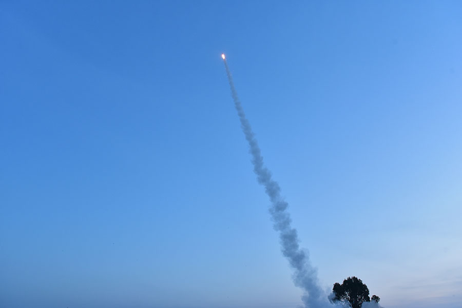 अमेरिका में Iron Dome के Tamir Interceptor का उत्पादन शुरू, Raytheon-Rafael ने की पहली डिलीवरी